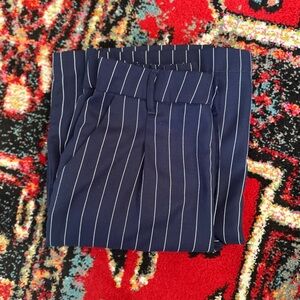 H&M Navy Pinstripe Pants